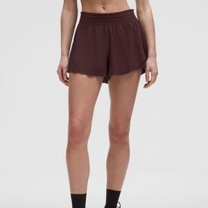 Lululemon Shake It Out High-Rise Running Short 2.5”, goodnight plum, XL